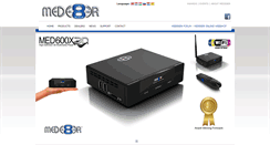 Desktop Screenshot of mede8er.eu